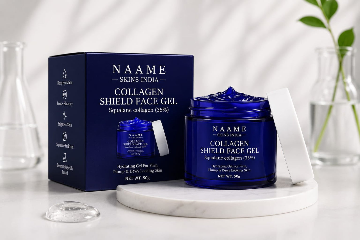Collagen Shield Face Gel (Blue)