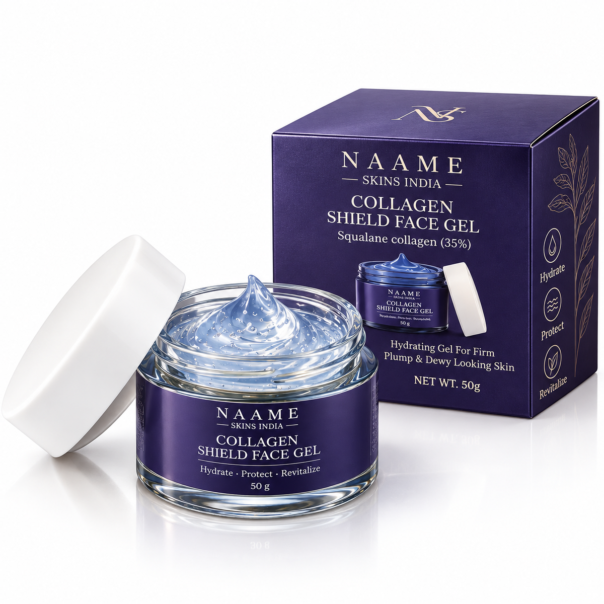 Collagen Shield Face Gel (Blue) 50 GM